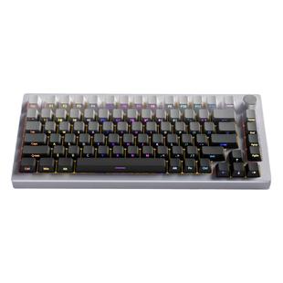 黑吉蛇AL75V2铝坨坨机械键盘无线75%配列Gasket结构客制化RGB套件