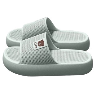 手术室拖鞋女男士夏季外穿厚底eva凉拖鞋浴室耐磨红色静音绿色