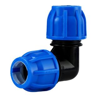 pe水管接头配件大全弯头90度快接4分6分1寸20 25 50管快速活接头