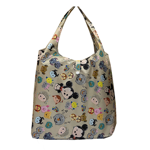 中号加厚防水超市购物袋子母袋环保袋扣子买菜包收纳包折叠旅行袋