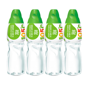 新日期 屈臣氏蒸馏水400ml*4瓶装蒸溜制法饮用水美容水疗敷面膜