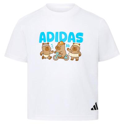 阿迪达斯男女小童T恤adidas