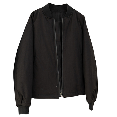 短款棒球服棉衣女立领