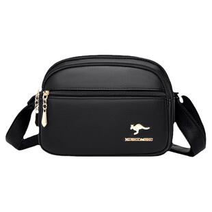 正品真皮女包中年妈妈包2026新款软皮单肩斜挎包百搭多层女士小包