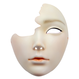 魅影成人女面具古风半脸个性cos漫展次元汉服摄影舞蹈覆面罩道具