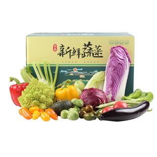 山东寿光新鲜蔬菜组合礼盒大礼包当季套菜特菜套餐春节送礼整箱