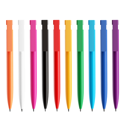 sankou按动直液式3支光亮中性笔