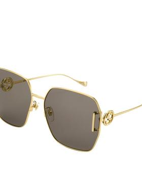 GUCCI简方框金属太阳镜
