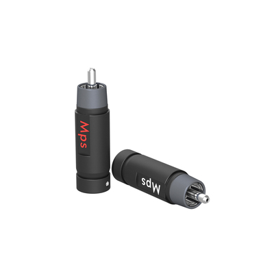 MPS原装Pioneer8/10 G/R紫铜镀金镀铑音频信号线RCA莲花插头