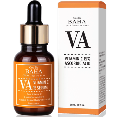 Cos De BAHA VA原型VC15%精华液熊果苷去暗沉焕亮维生素c左旋