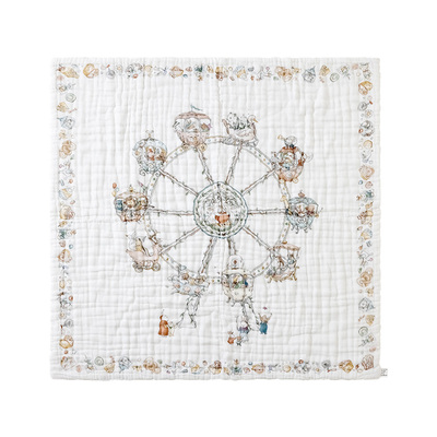 TugTug婴儿纱布浴巾100%有机棉