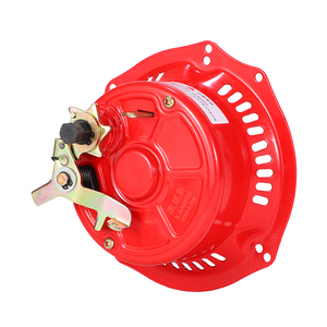 168F 170F卧式柴油机抽水机水泵配件大全免拉启动器手摇易起动器