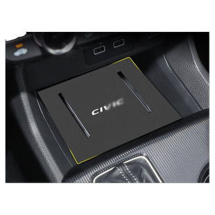 适用本田十一代思域汽车改装配件25款车内装饰用品十代门槽水杯垫