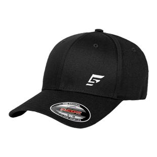 FLEXFIT美式硬顶棒球帽F刺绣潮牌男女高顶全封闭大头围防晒鸭舌帽