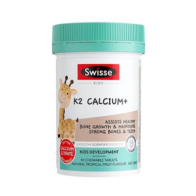 swisse儿童K2钙片60片温和不刺激