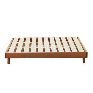 全实木榻榻米床榉木无床头齐边北欧原木风1米5小户型单双人悬浮床