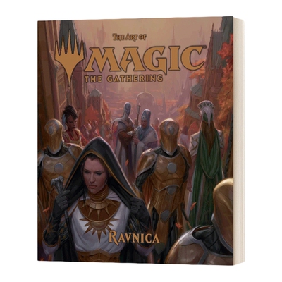 英文原版 The Art of Magic The Gathering Ravnica 魔术的艺术 万智牌拉尼卡影视游戏设定集 艺术画册周边 英文版 进口英语书籍