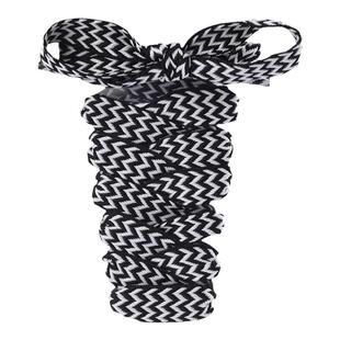 吻婷人鞋带适用lanvin浪凡面包鞋宽扁超宽男女款运动板鞋绳黑白色