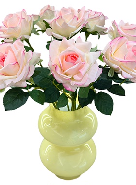 高仿真手感保湿玫瑰花单支大花