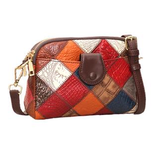 斜挎包包女2024新款秋冬流行时尚小众设计高级感真皮休闲单肩包