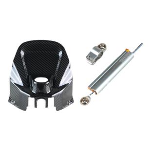 适用于阿普利亚RS660 改装欧林斯海魄上装钛尺支架平衡杆方向阻尼