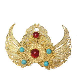 敦煌飞天舞神女圣母圣女凤凰发冠古典古风舞蹈道具配饰黑神话悟空