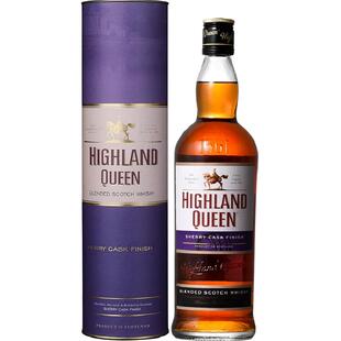 【威士忌圣经90.5分】高地女王苏格兰雪莉桶调配威士忌洋酒700ml