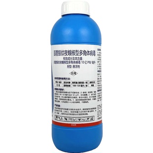 首作苜蓿银纹夜蛾核型多角体病毒甘蓝生物农药甜菜夜蛾农药杀虫剂