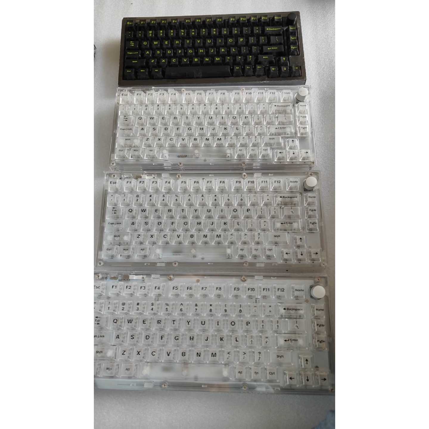 议价京东京造JZ750透明键盘其它元器件