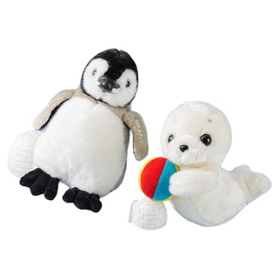 九木杂物社企鹅海豚挂件公仔玩偶摆件可爱小海豹生日礼物送女友