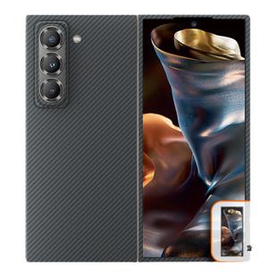 Conga适用三星W25手机壳zfold7凯夫拉W26超薄全包碳纤维防摔硬折叠屏磁吸高档商务风男ZFold6心系天下保护套