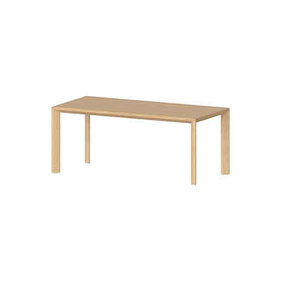 北欧日式极简原木风餐桌工作台