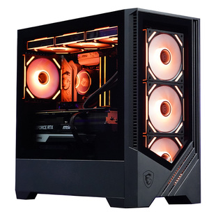 MSI微星台式电脑主机i5 12400F/13400F/14600KF台式机RTX5060/5050显卡DIY组装电脑无畏契约打瓦游戏电脑整机