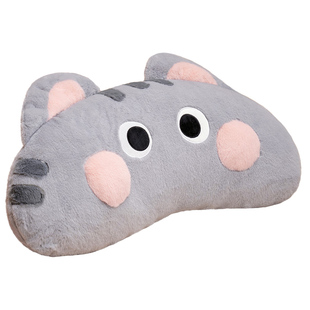 可爱猫咪抱枕沙发客厅靠枕女生睡觉枕头办公室毛绒靠背床头靠垫