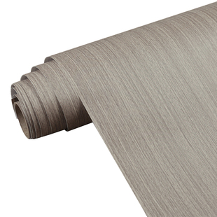 科技直木纹木门贴皮橱柜桌面防水贴膜灰色木纹家具翻新贴纸自粘