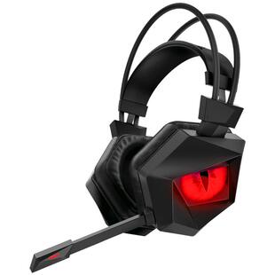 钛度冰霜红眼7.1游戏耳机头戴式有线电竞吃鸡听声辨位电脑带麦USB