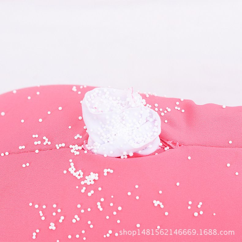 泡沫粒子枕趴睡枕O型枕办公室趴趴枕午睡枕头车载抱枕座椅靠背垫