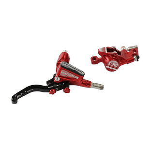 英国Hope Tech3x2型自行车碟刹手柄/卡钳Mono 6 Ti刹车皮烧结型