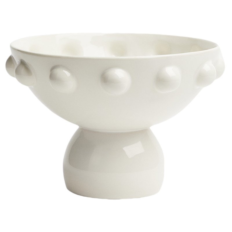 HM HOME 家居用品餐饮具带底座半瓷碗1259240
