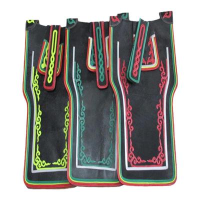 马颤蒙古马鞍配件牛皮材质