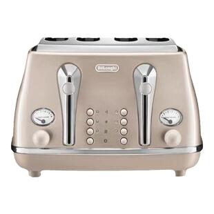 Delonghi/德龙面包机CTO4003BG吐司机多士炉新款4片全自动家用