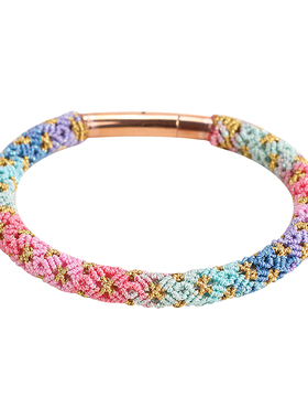 金泉华钱滚滚结手环DIY材料包