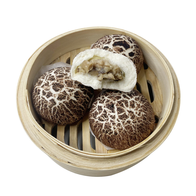 广州酒家利口福鸡肉蘑菇包337.5g/9个速冻包子半成品面食方便早点