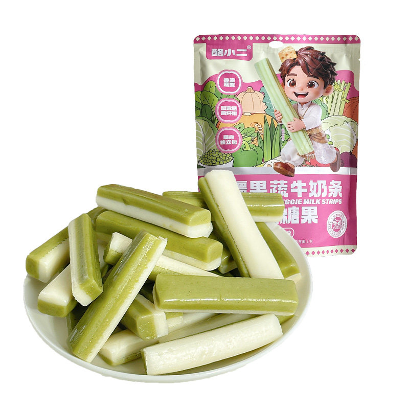 新疆特产高钙果蔬牛奶条