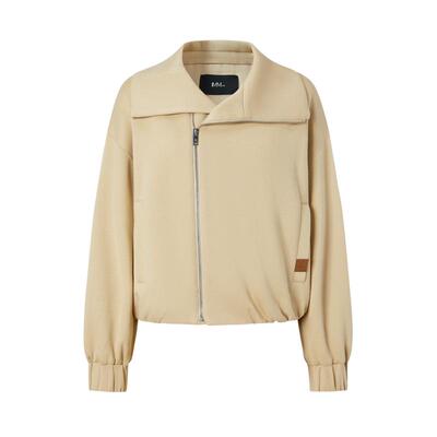 尹默耗牛毛运动感长袖休闲外套