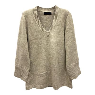 中长款毛衣女遮屁股配鲨鱼裤