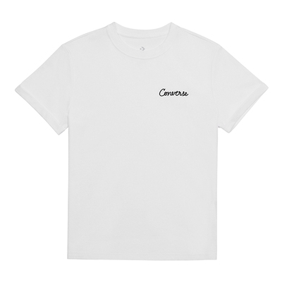 Converse匡威夏女简约时尚运动短袖休闲圆领T恤 WCH664-001