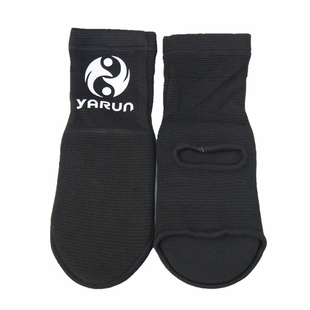 散打拳击搏击空手道护脚背护踝武术训练脚套成人儿童 护脚踝护具