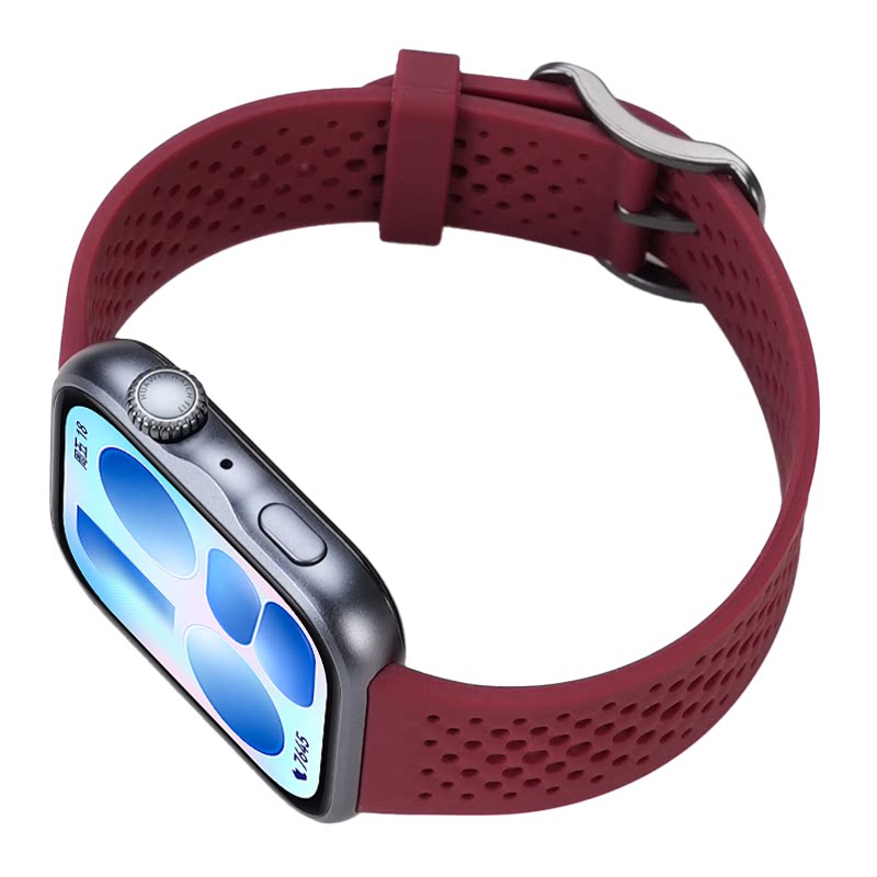 适用华为fit5一体式硅胶表带