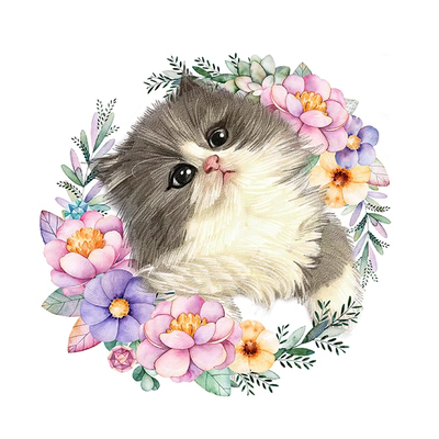 元芳画铺背景宠物猫咪狗狗手绘动物画像设计Q版头像定制写实卡通